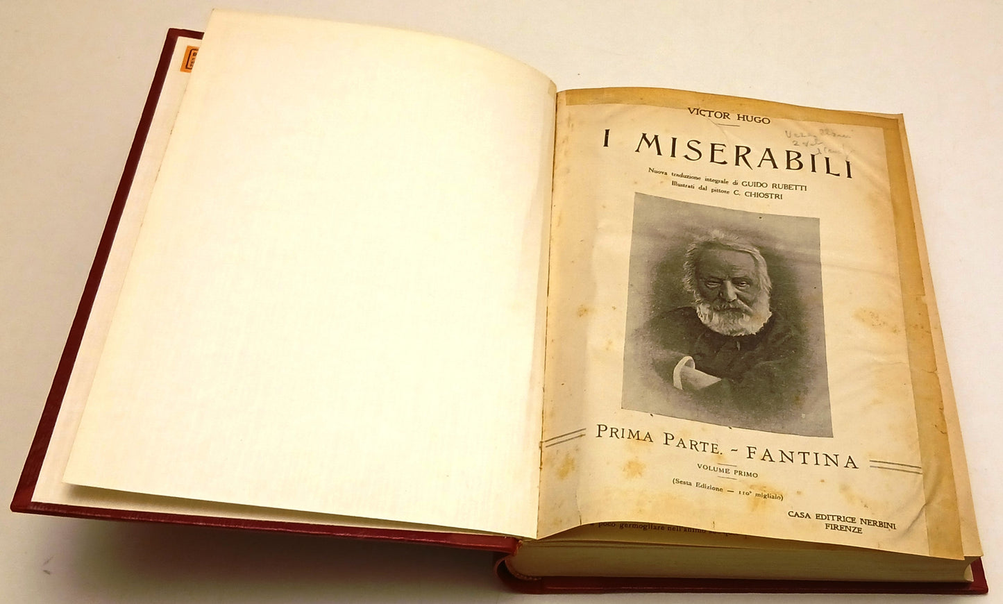 I Miserabili - Victor Hugo - Nerbini - 1930 - YFS532
