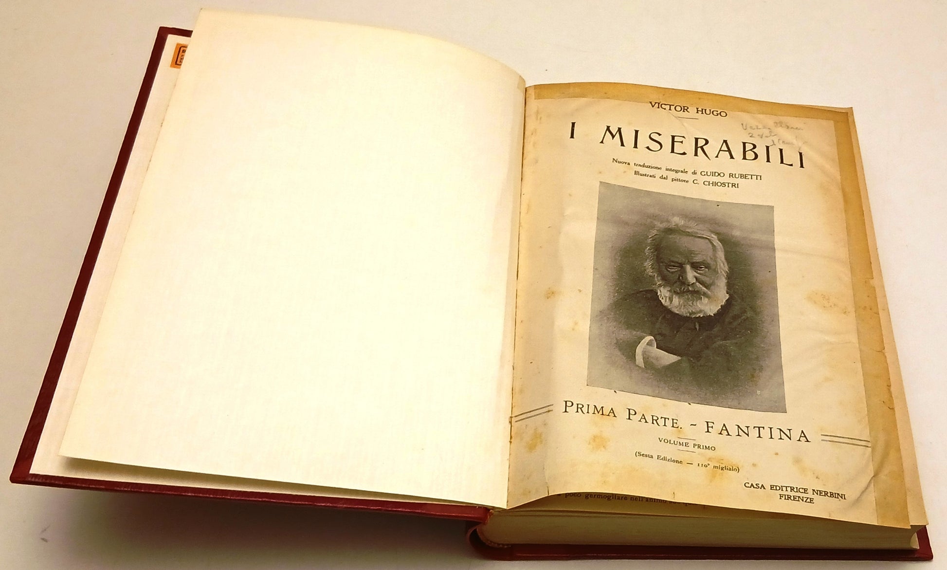 I Miserabili - Victor Hugo - Nerbini - 1930 - YFS532