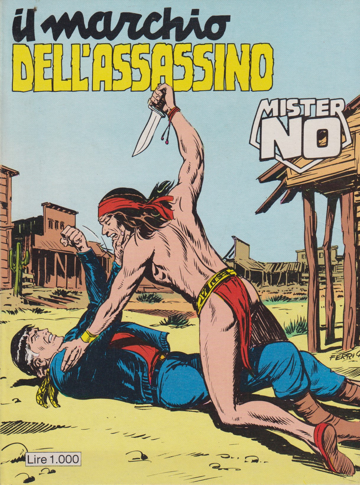 Mister No Misterno - Bonelli - Originale - Fascia 101/149 - scegli il numero - V26