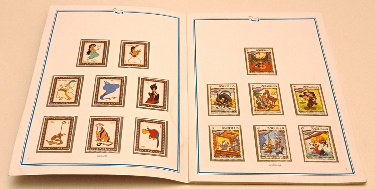 Collezioni Monografiche Bolaffi Mondo di Walt Disney folder francobolli-RVSa1096