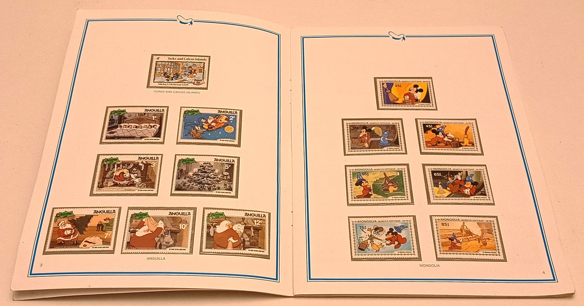 Collezioni Monografiche Bolaffi Mondo di Walt Disney folder francobolli-RVSa1096