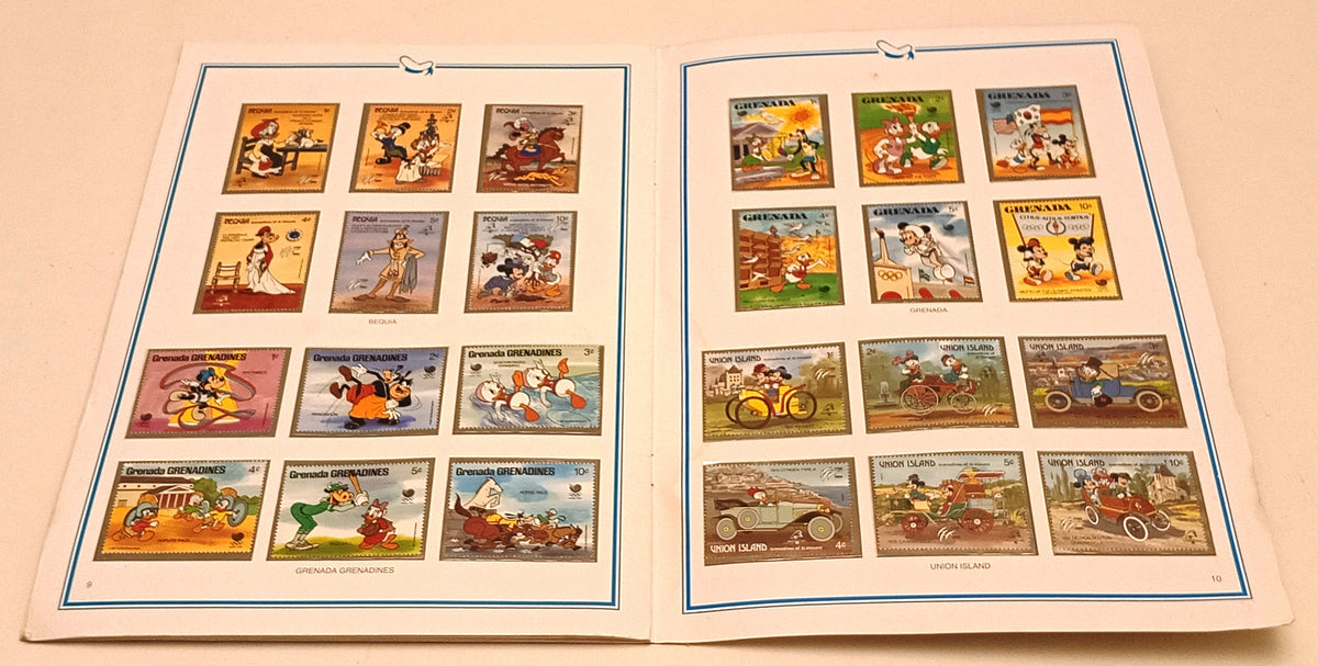 Collezioni Monografiche Bolaffi Mondo di Walt Disney folder francobolli-RVSa1096