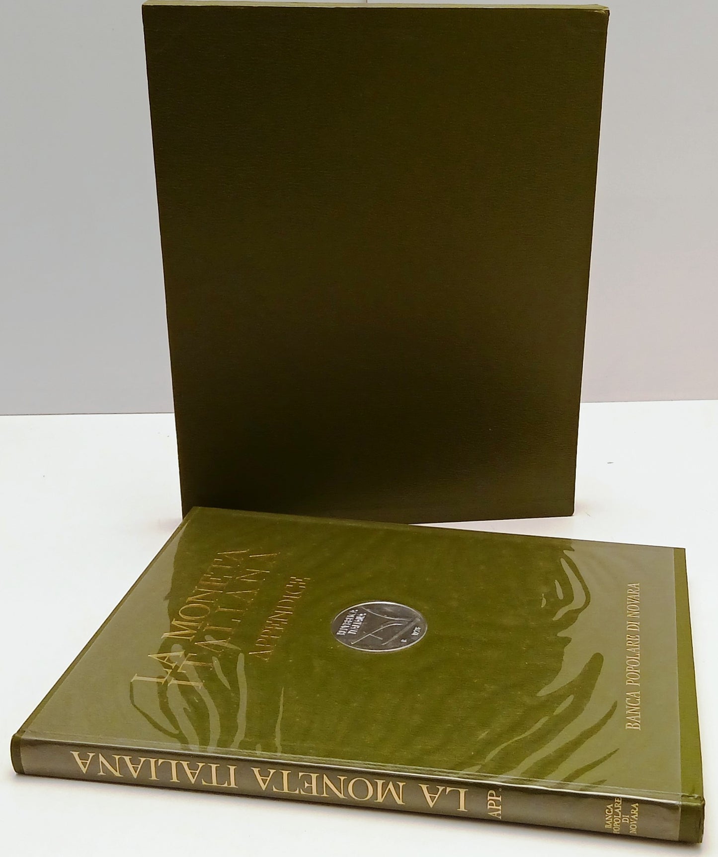 La moneta italiana Appendice - Banca Popolare di Novara- 1980- cofanetto- YFS102