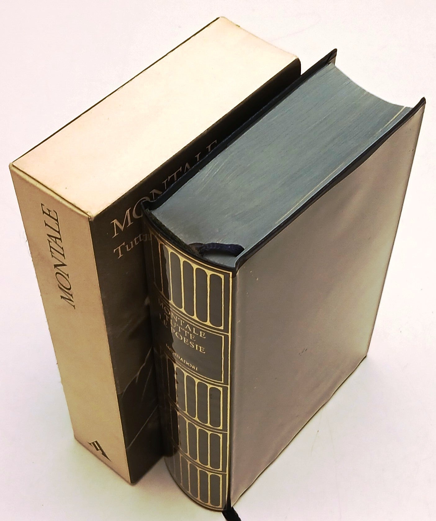 Tutte le poesie- Eugenio Montale- Mondadori Meridiani- 4a ed. 1991- astuccio-XFS