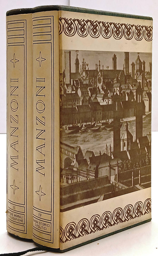 Tutte le Opere III/IV Morali Scritti Politici - Manzoni - Mondadori- 1a ed.- XFS