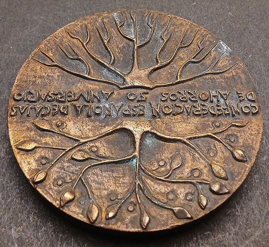 CB- Medaglia Confederation Espanol de Cajas de Ahorros 50 Anniversario - GTTS228