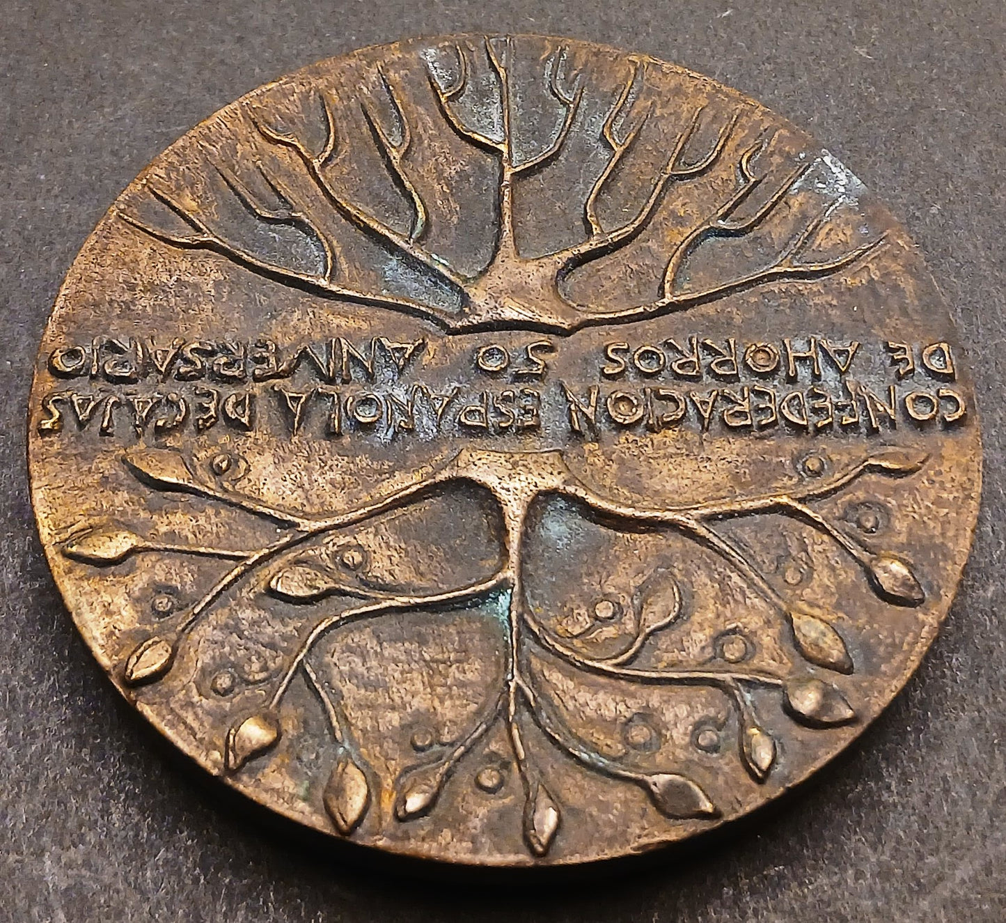 CB- Medaglia Confederation Espanol de Cajas de Ahorros 50 Anniversario - GTTS228