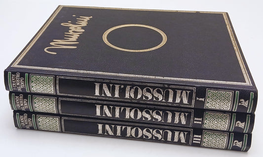 Mussolini La Repubblica di Salo' 3 volumi - Guido Gerosa - Peruzzo- 1982- YFS218