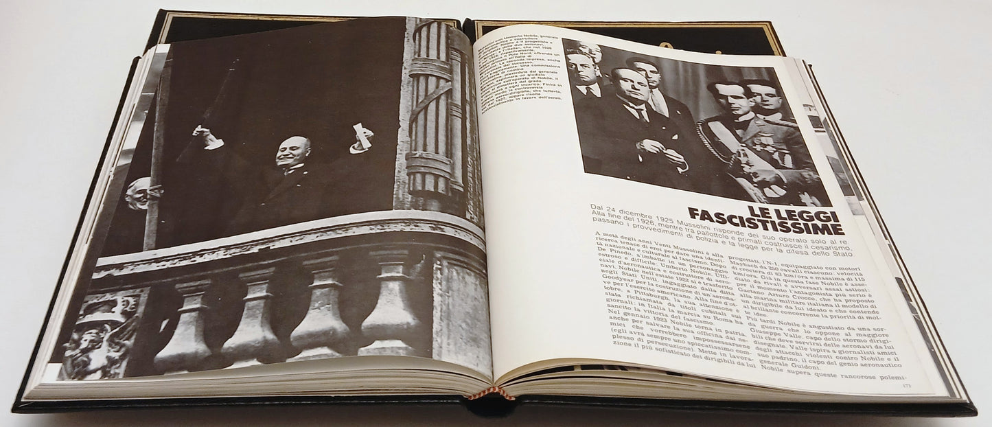 Mussolini La Repubblica di Salo' 3 volumi - Guido Gerosa - Peruzzo- 1982- YFS218