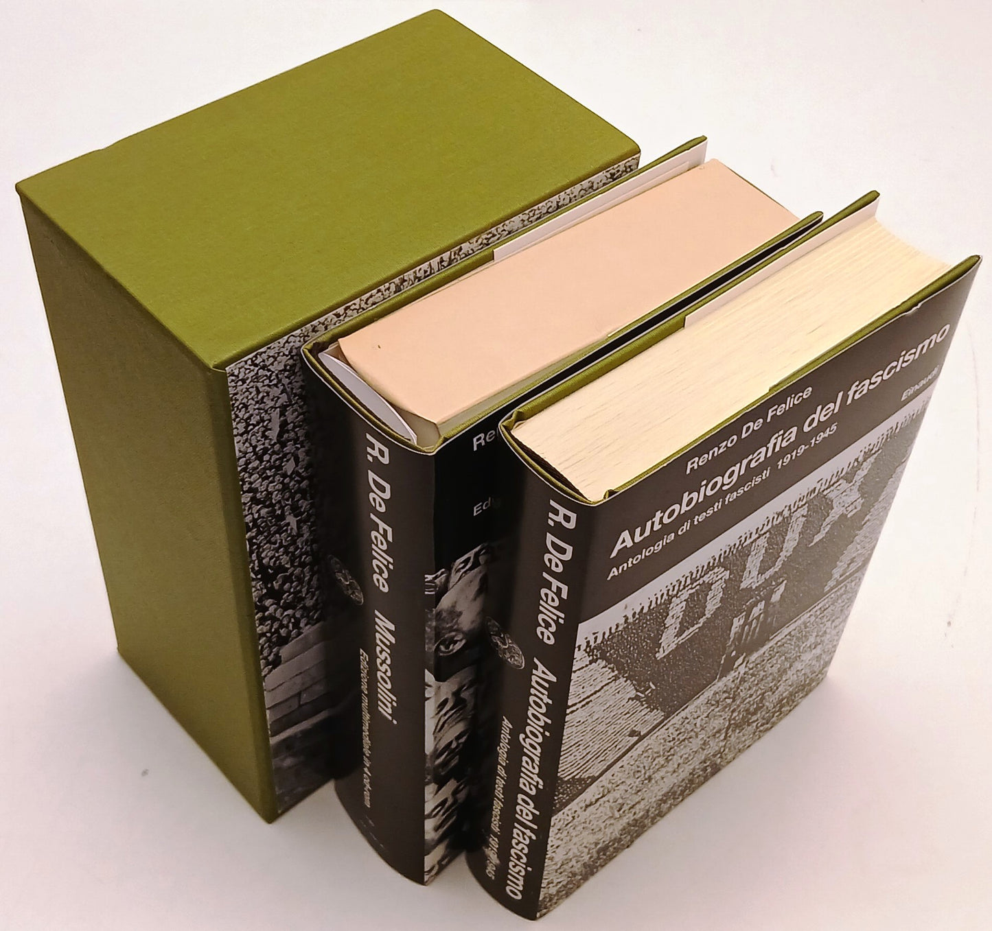 Autobiografia Fascismo + Mussolini multimediale 4 cd-rom- De Felice- Einaudi- XFS