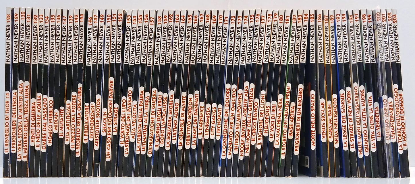 FB- LOTTO NATHAN NEVER 1/240 PRESENTI 202 ALBI OFFERTA -- BONELLI -- B - BLCG22