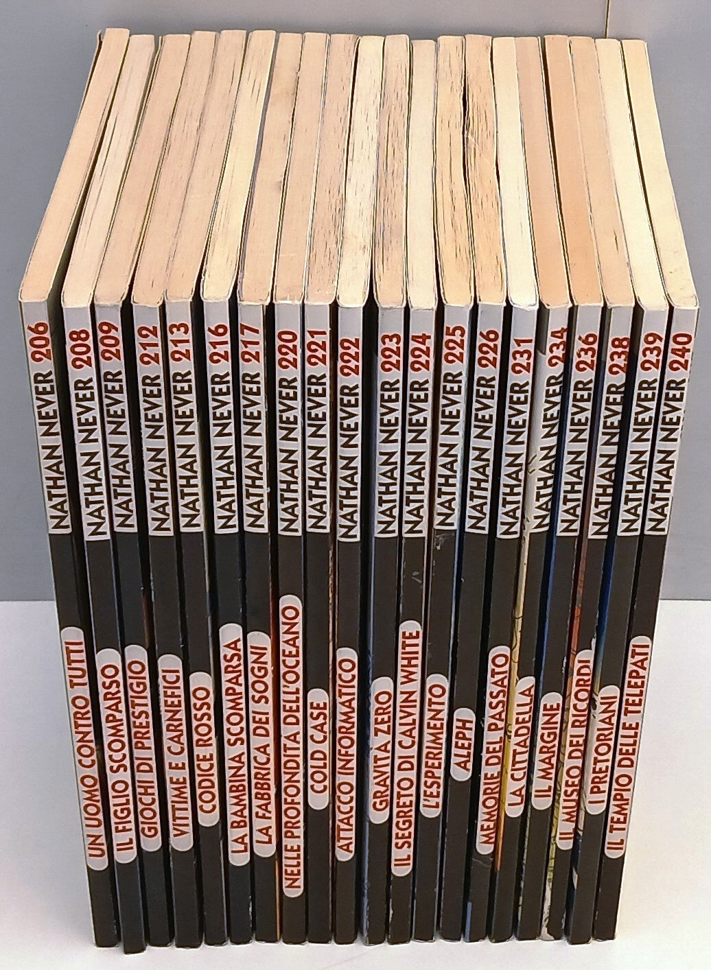 FB- LOTTO NATHAN NEVER 1/240 PRESENTI 202 ALBI OFFERTA -- BONELLI -- B - BLCG22