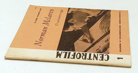 LW- NORMAN McLAREN 15 CORTOMETRAGGI - GIANNI RONDOLINO- CENTROFILM- 1959- YFS630