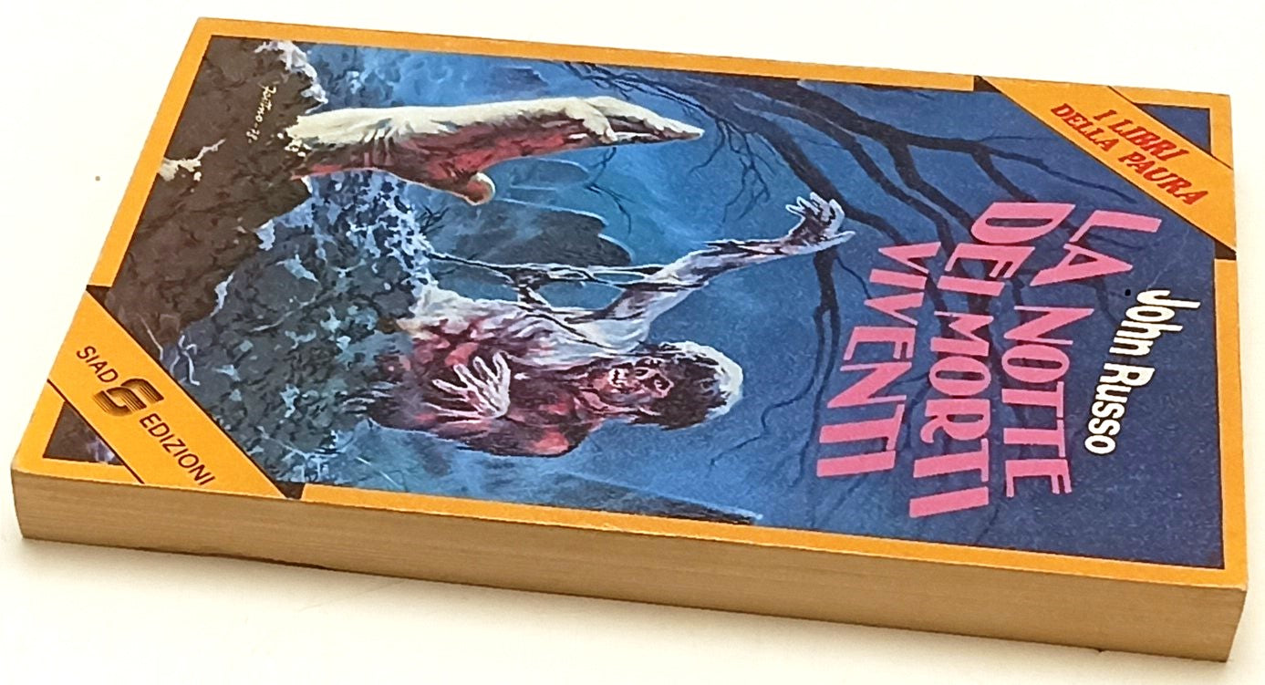 LG- LA NOTTE DEI MORTI VIVENTI- JOHN RUSSO- SIAD- LIBRI DELLA PAURA- 1978- B-XFS