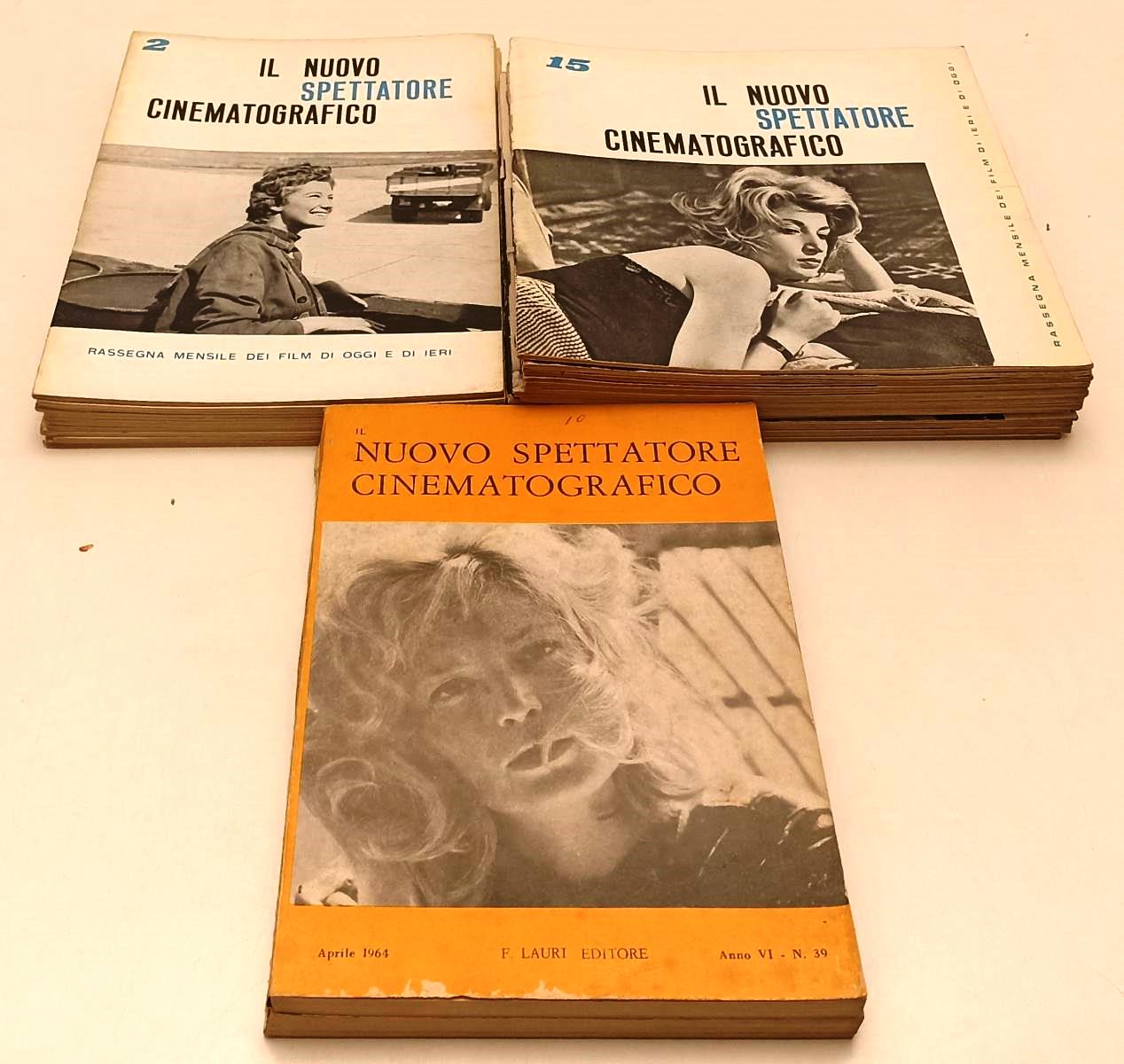 LW- LOTTO IL NUOVO SPETTATORE CINEMATOGRAFICO 1/32 + 39 - 1959/1962 - YFS314