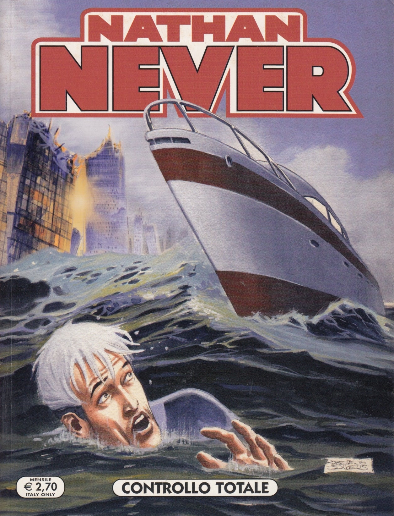 Nathan Never Originale fascia 200/299 - Bonelli - Scegli il numero - V26