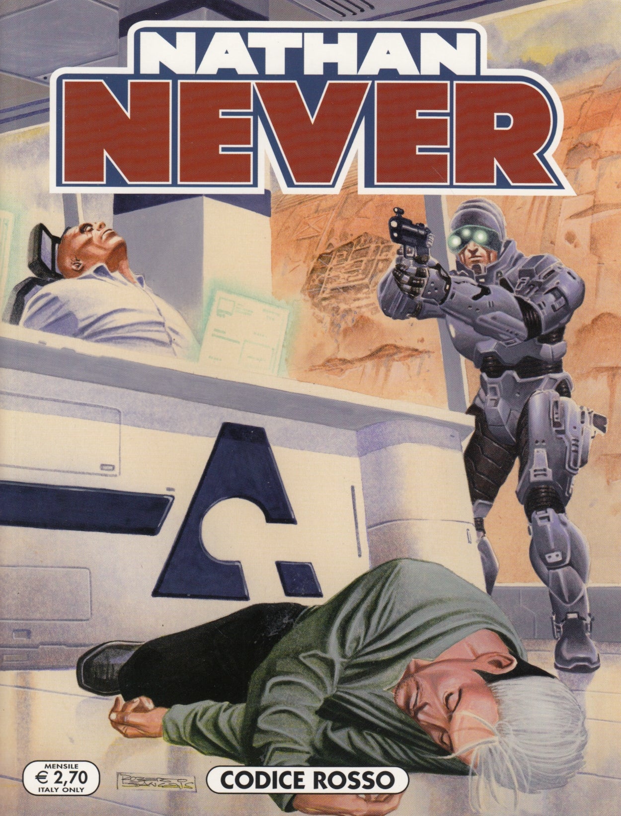 Nathan Never Originale fascia 200/299 - Bonelli - Scegli il numero - V26