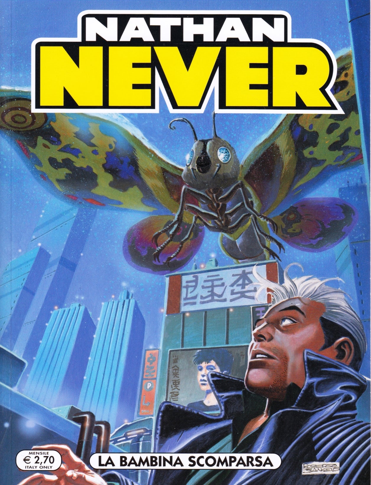 Nathan Never Originale fascia 200/299 - Bonelli - Scegli il numero - V26