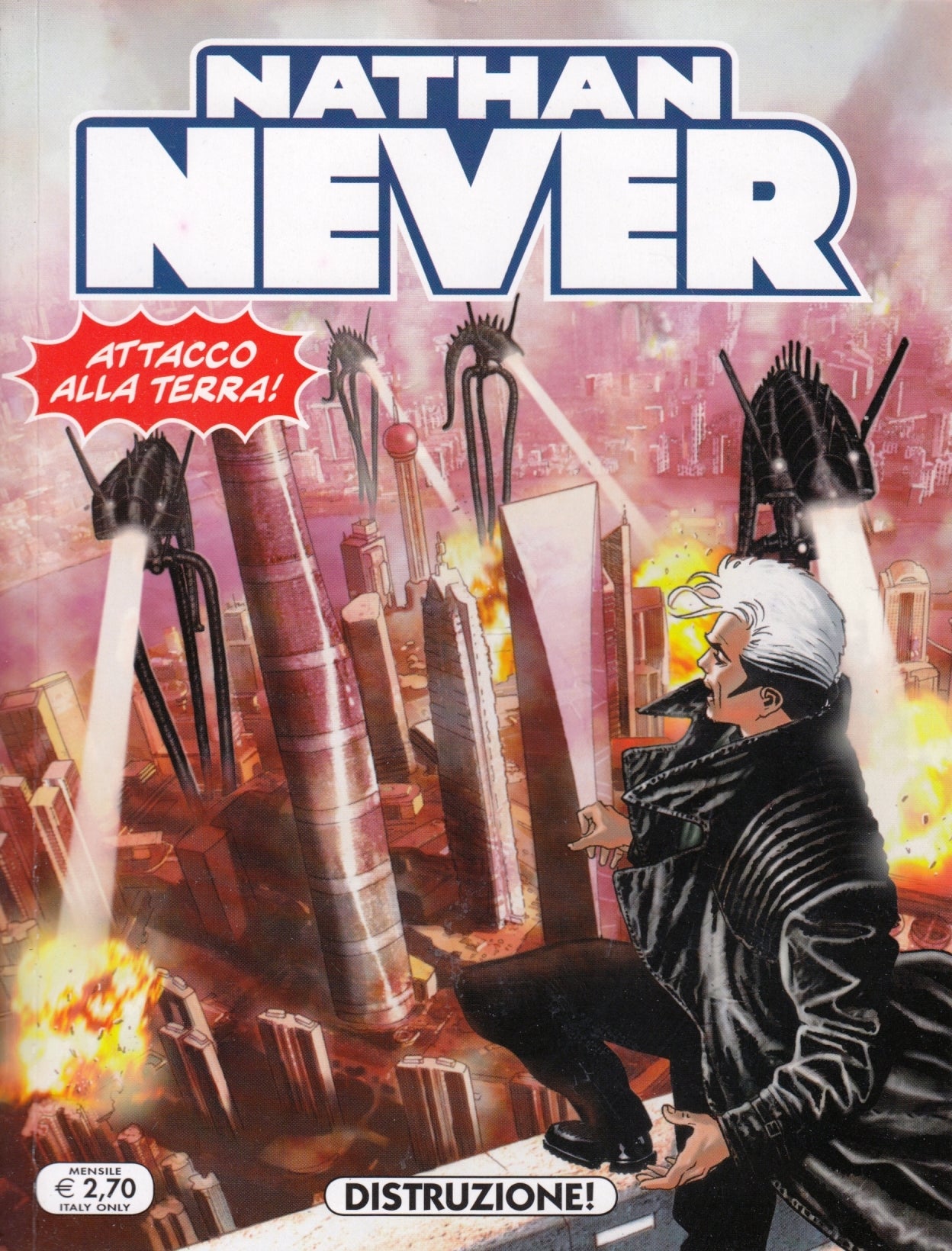 Nathan Never Originale fascia 200/299 - Bonelli - Scegli il numero - V26