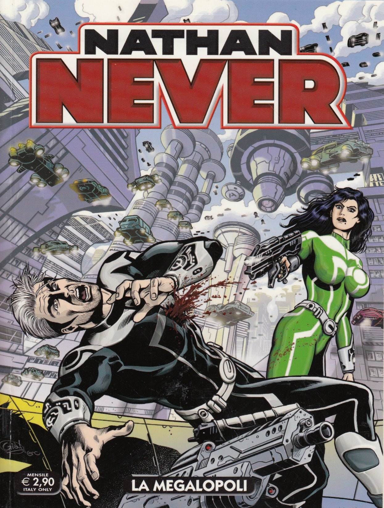 Nathan Never Originale fascia 200/299 - Bonelli - Scegli il numero - V26
