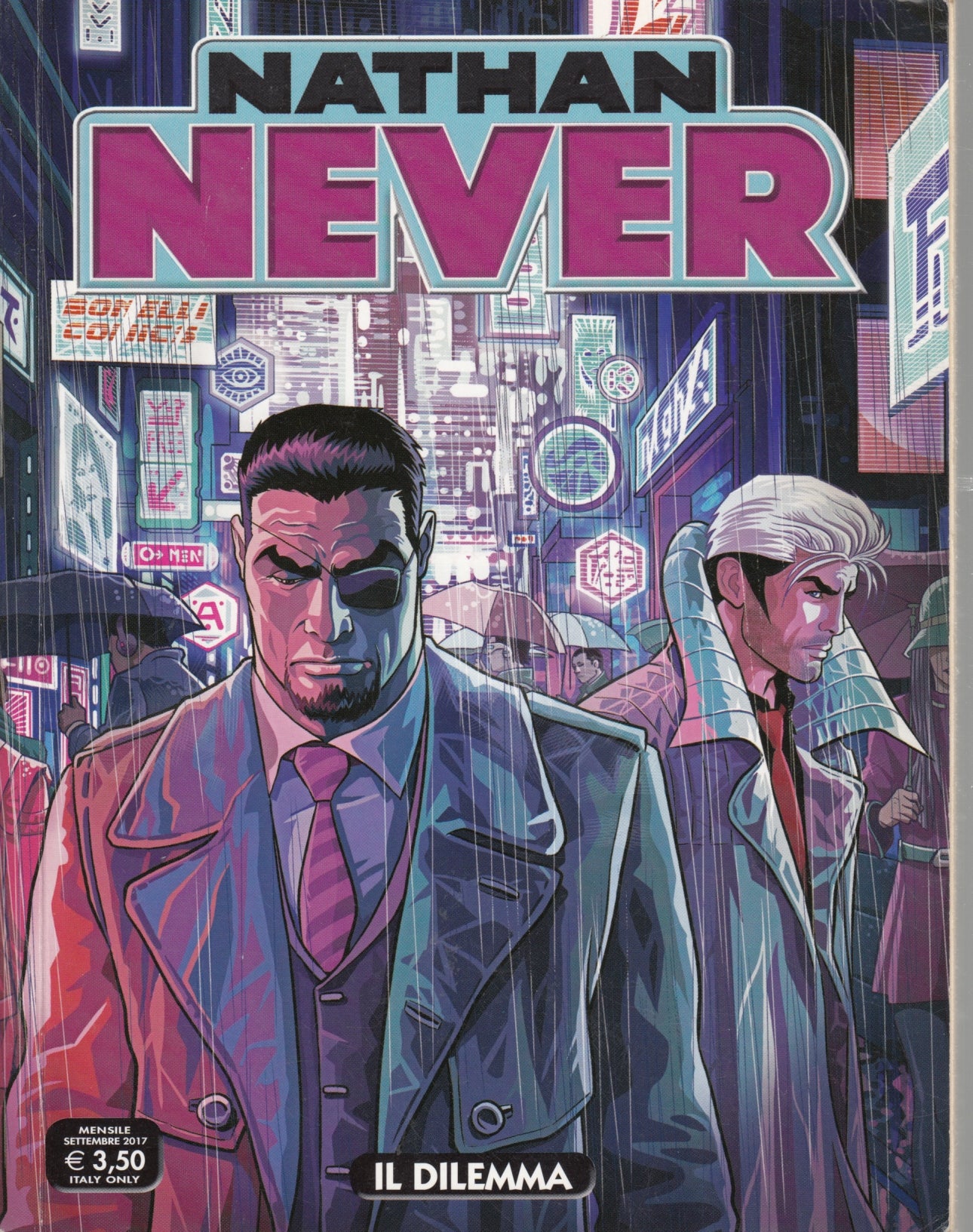 Nathan Never Originale fascia 300/399 - Bonelli - scegli il numero - V26