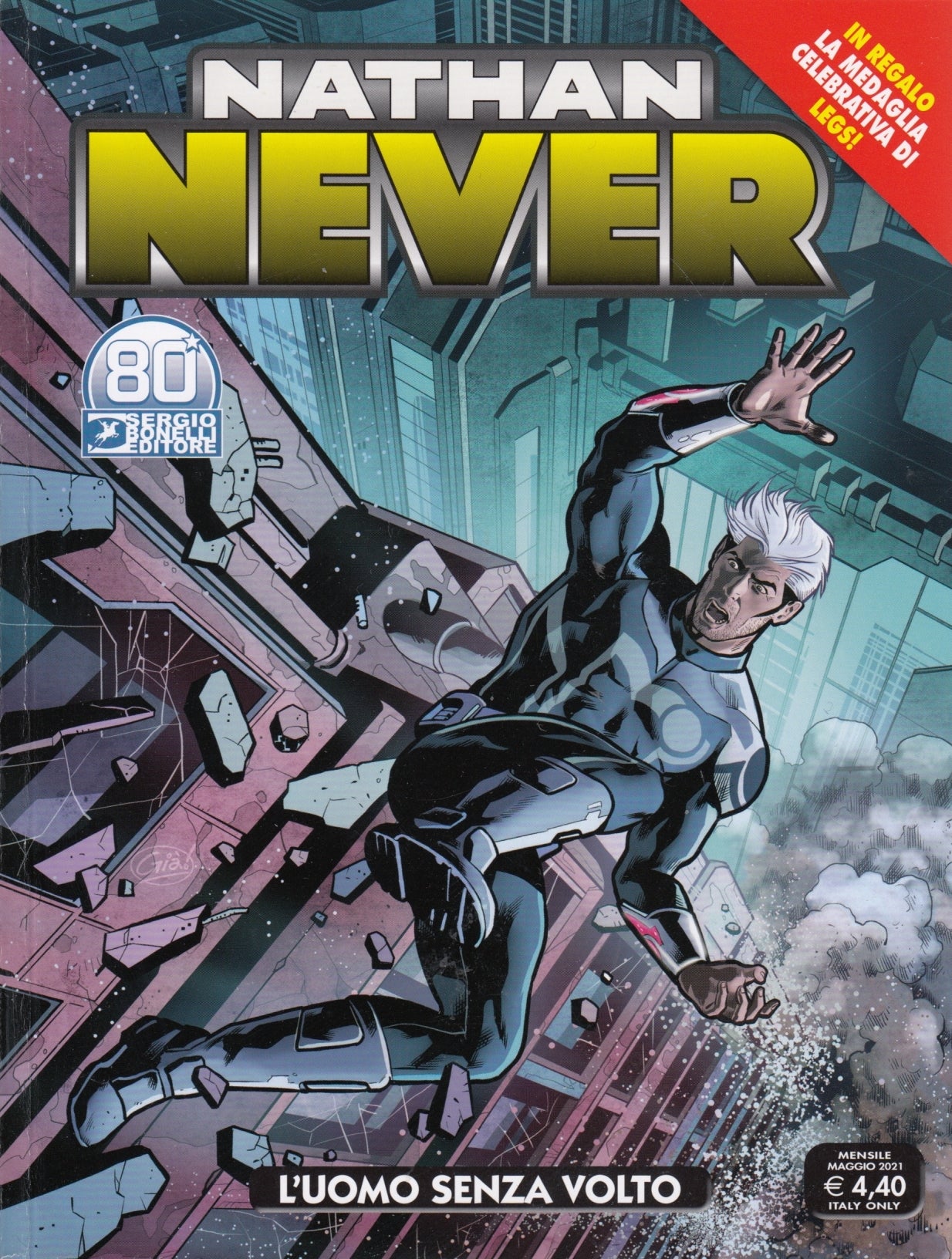Nathan Never Originale fascia 300/399 - Bonelli - scegli il numero - V26