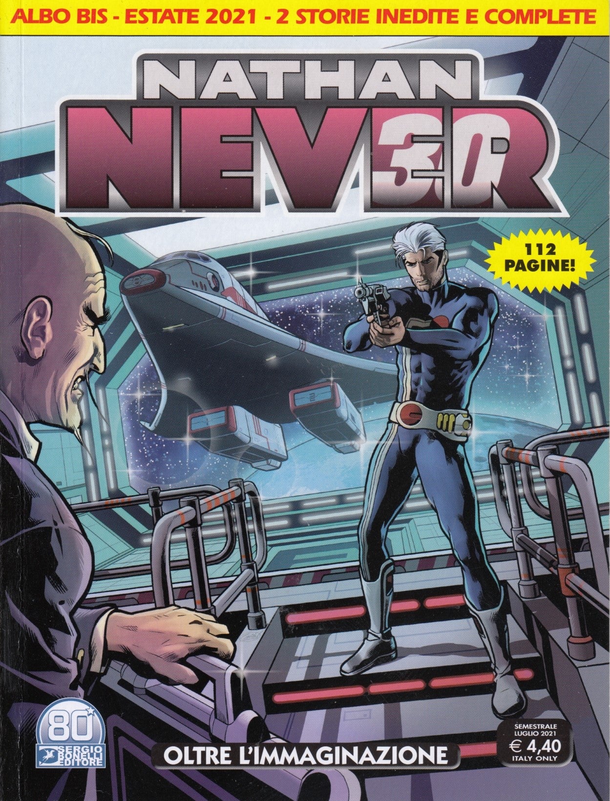 Nathan Never Originale fascia 300/399 - Bonelli - scegli il numero - V26