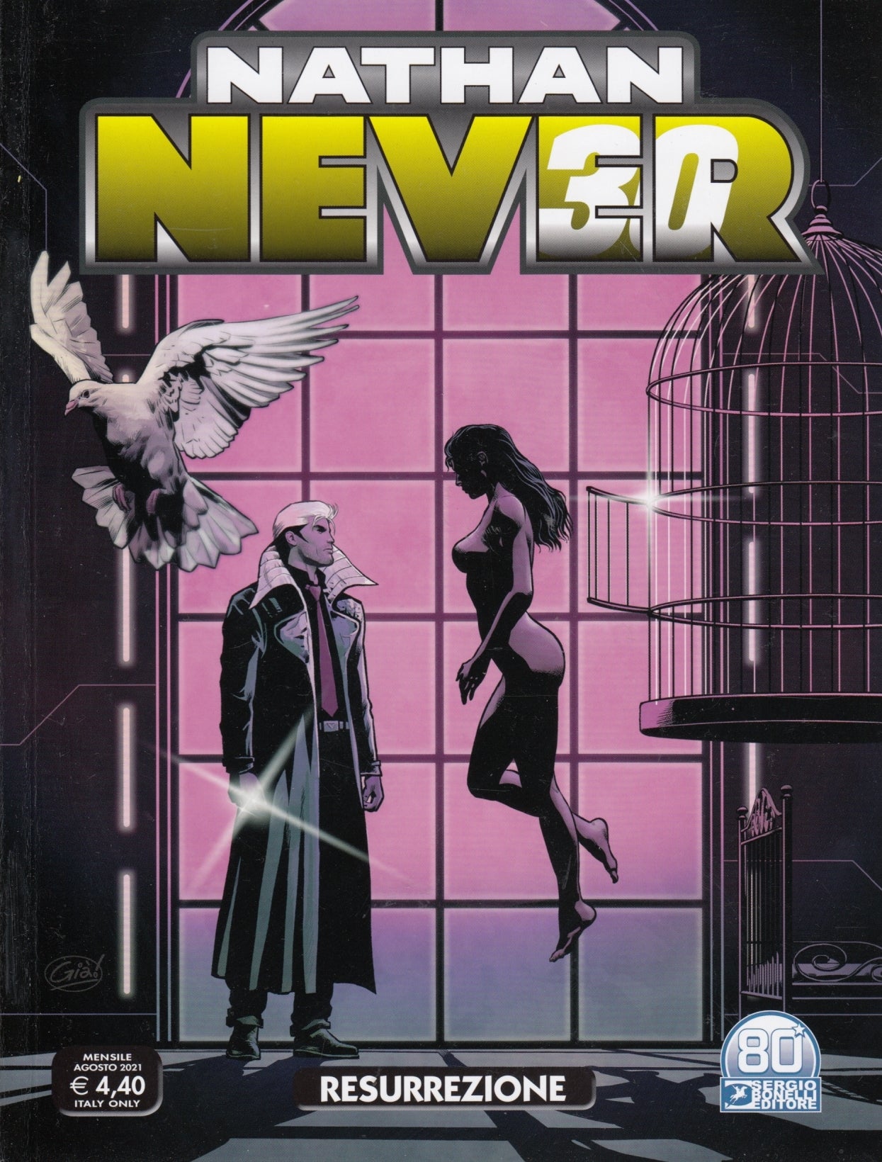 Nathan Never Originale fascia 300/399 - Bonelli - scegli il numero - V26