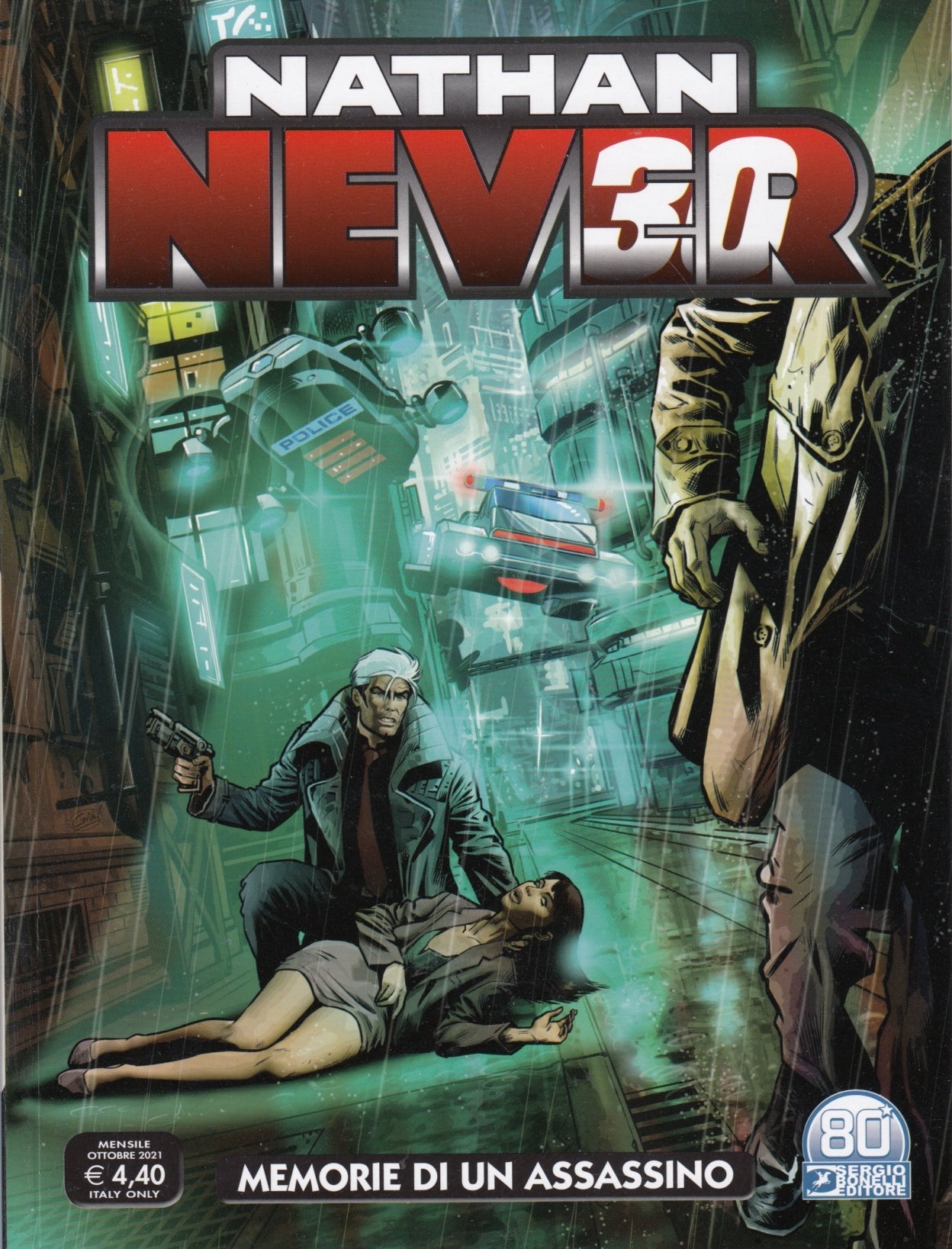 Nathan Never Originale fascia 300/399 - Bonelli - scegli il numero - V26