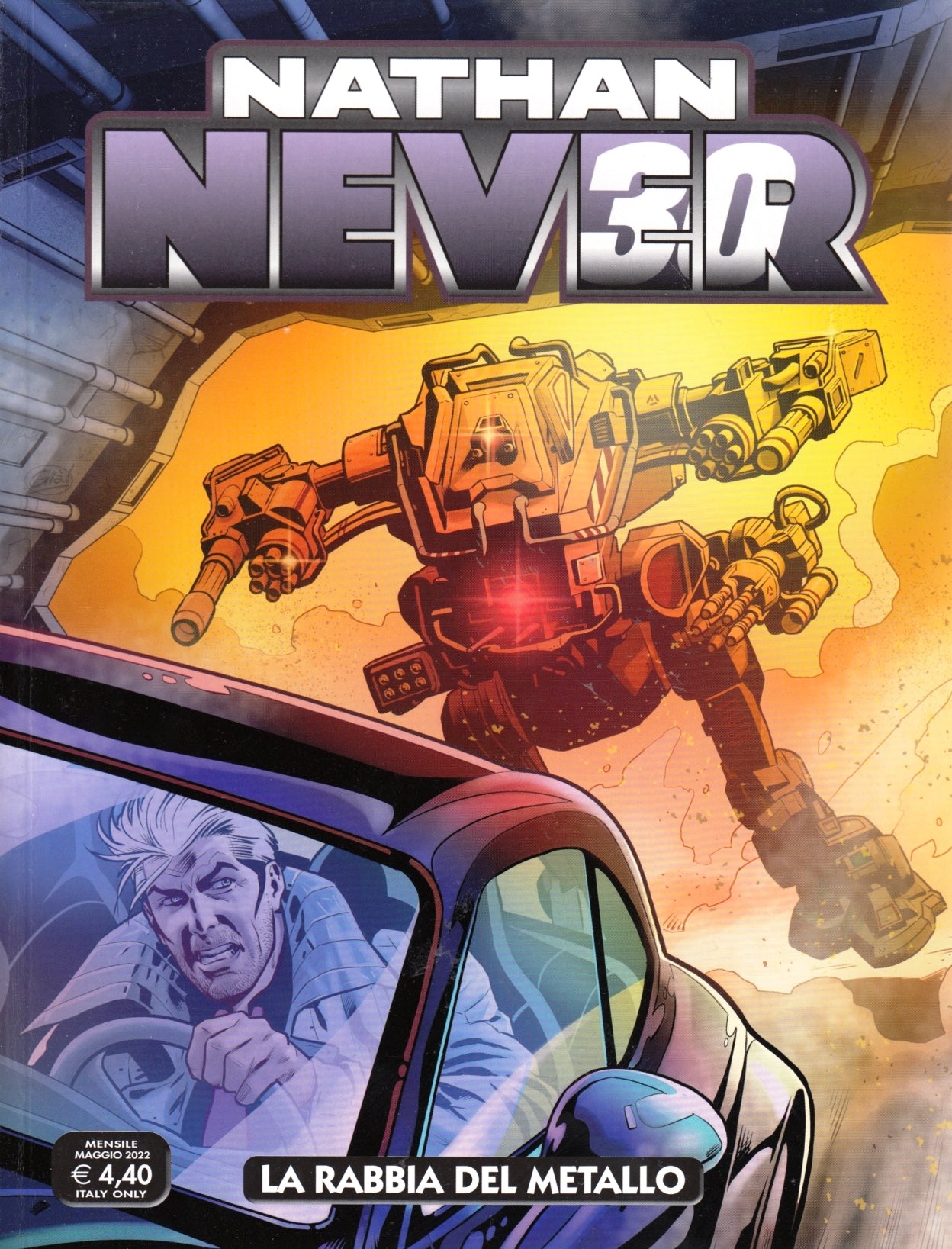Nathan Never Originale fascia 300/399 - Bonelli - scegli il numero - V26
