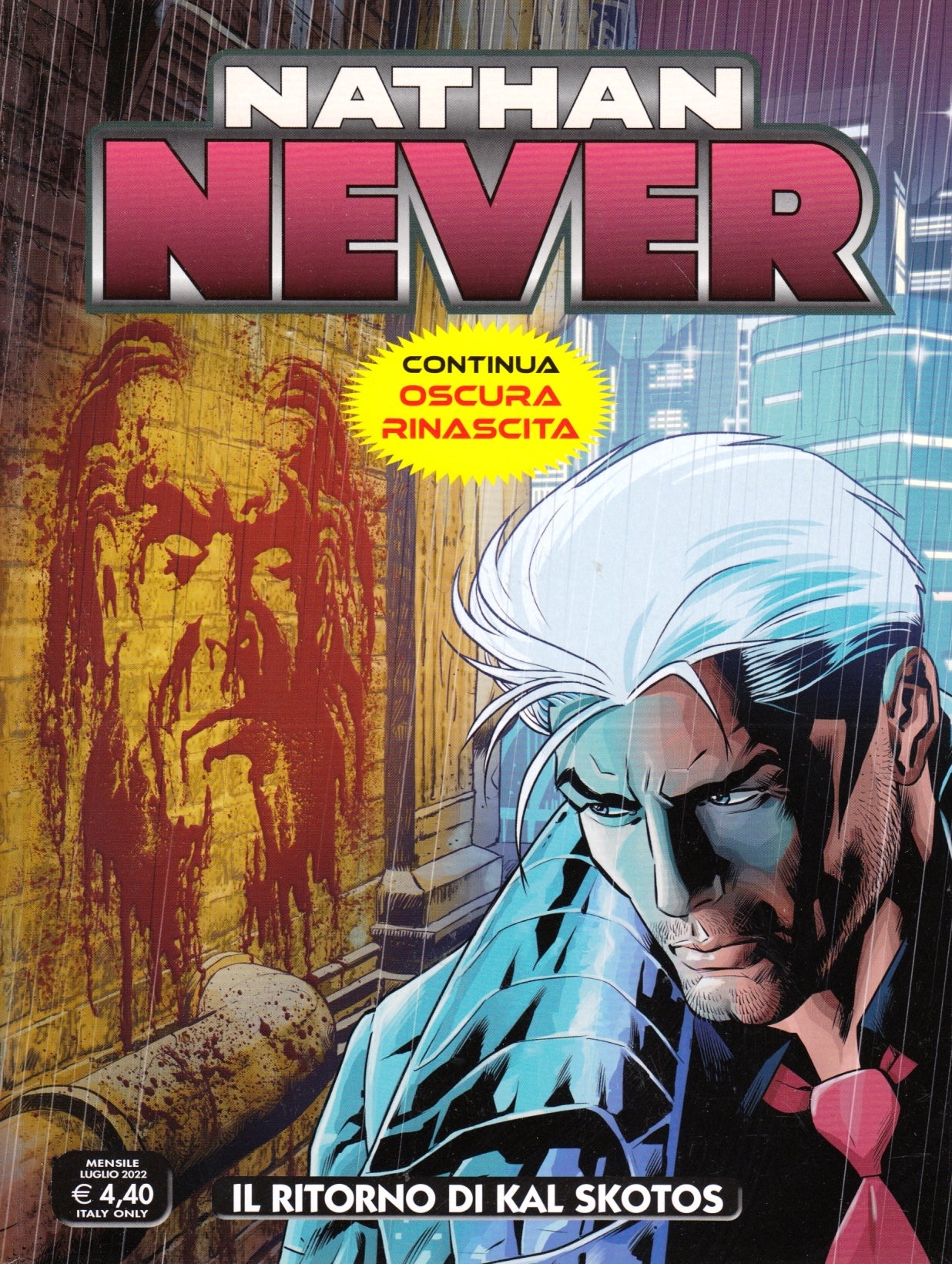 Nathan Never 373,374,375 Oscura Rinascita Miniserie Completa - Bonelli - D26