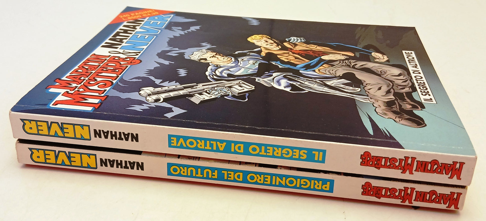 Crossover Nathan Never & Martin Miystere 2 albi Segreto altrove - Bonelli- D26