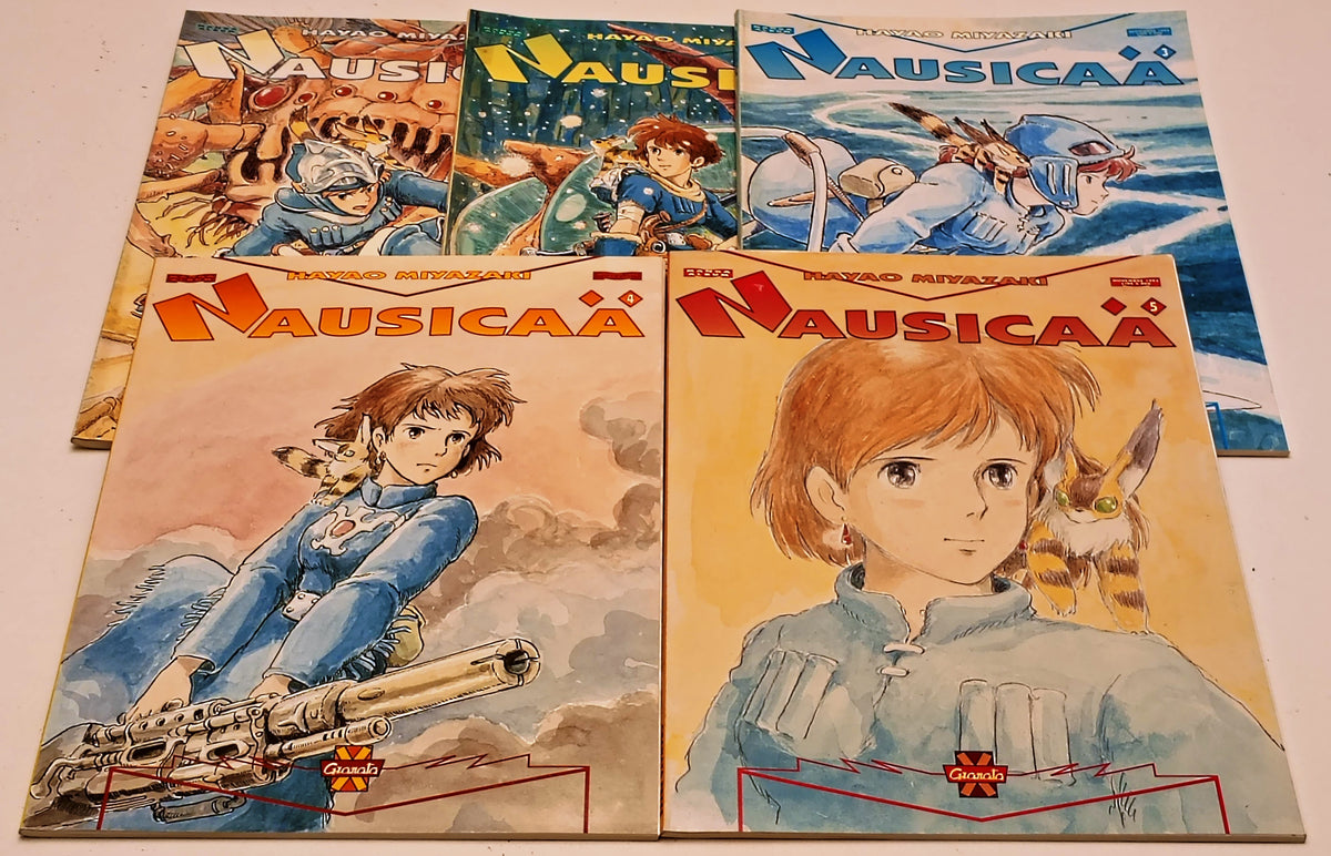 Nausicaa 1/5 - Hayao Miyazaki - Granata Press Manga Album - 1a ed. - L26