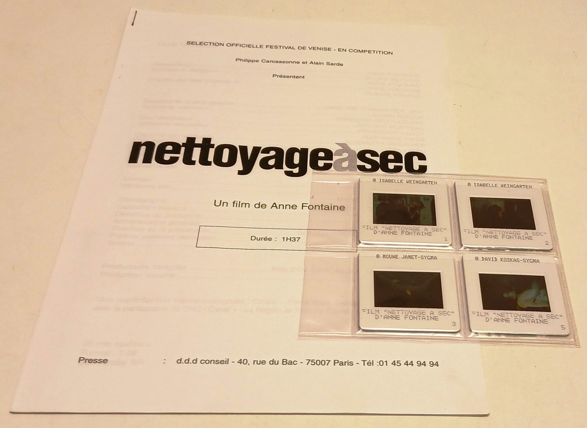 Pack servizio stampa film Nettoyage a sec - Anne Fontaine- Carcassonne - RVSa863