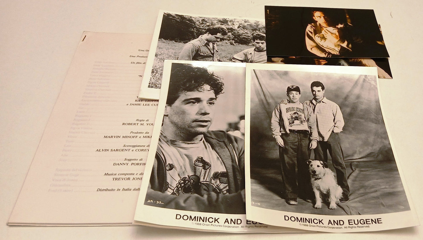 Pack servizio stampa film Nick e Gino - Robert M. Young Jamie Lee Curtis-RVSa856
