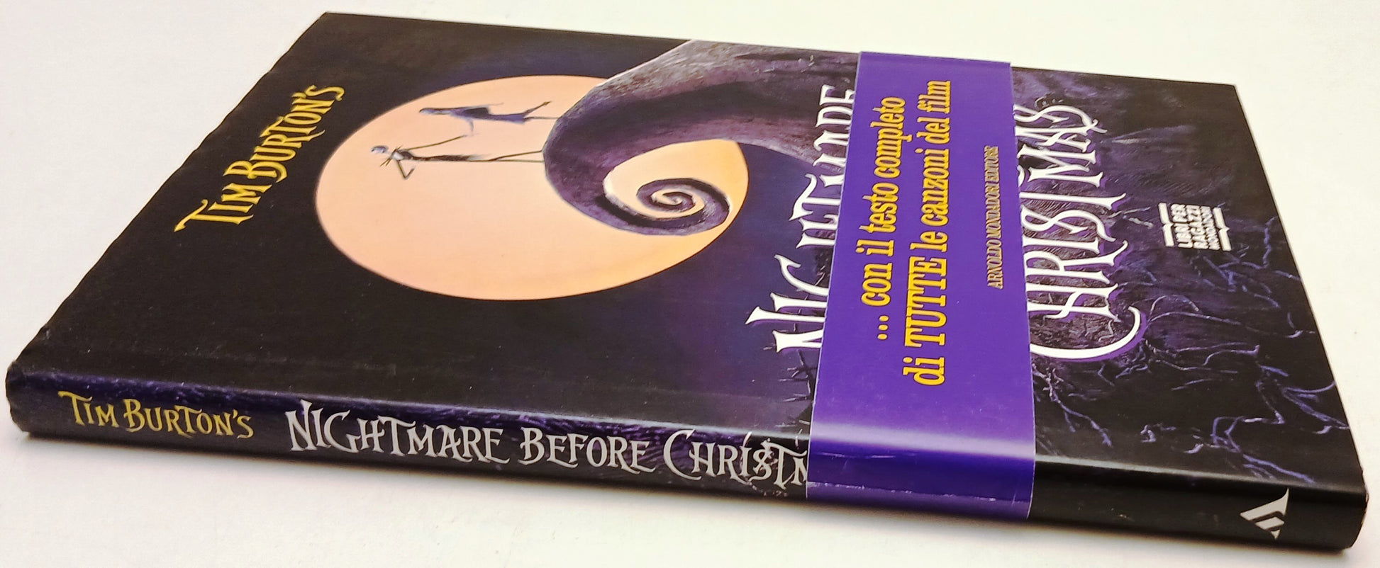 Nightmare before Christmas- Tim Burton- Mondadori Libri ragazzi- 1a - fascetta 