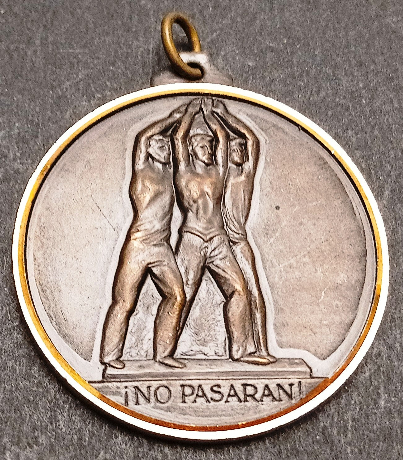 CB- Medaglia Ai volontari antifascisti in Spagna 1936-1939 No Pasaran - GTTS234