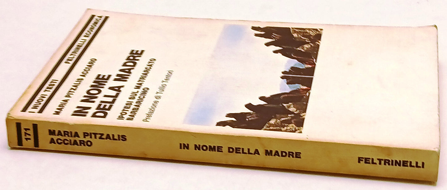 In nome della madre- Maria Pitzalis Acciaro- Feltrinelli UE Nuovi testi- 1a- XFS