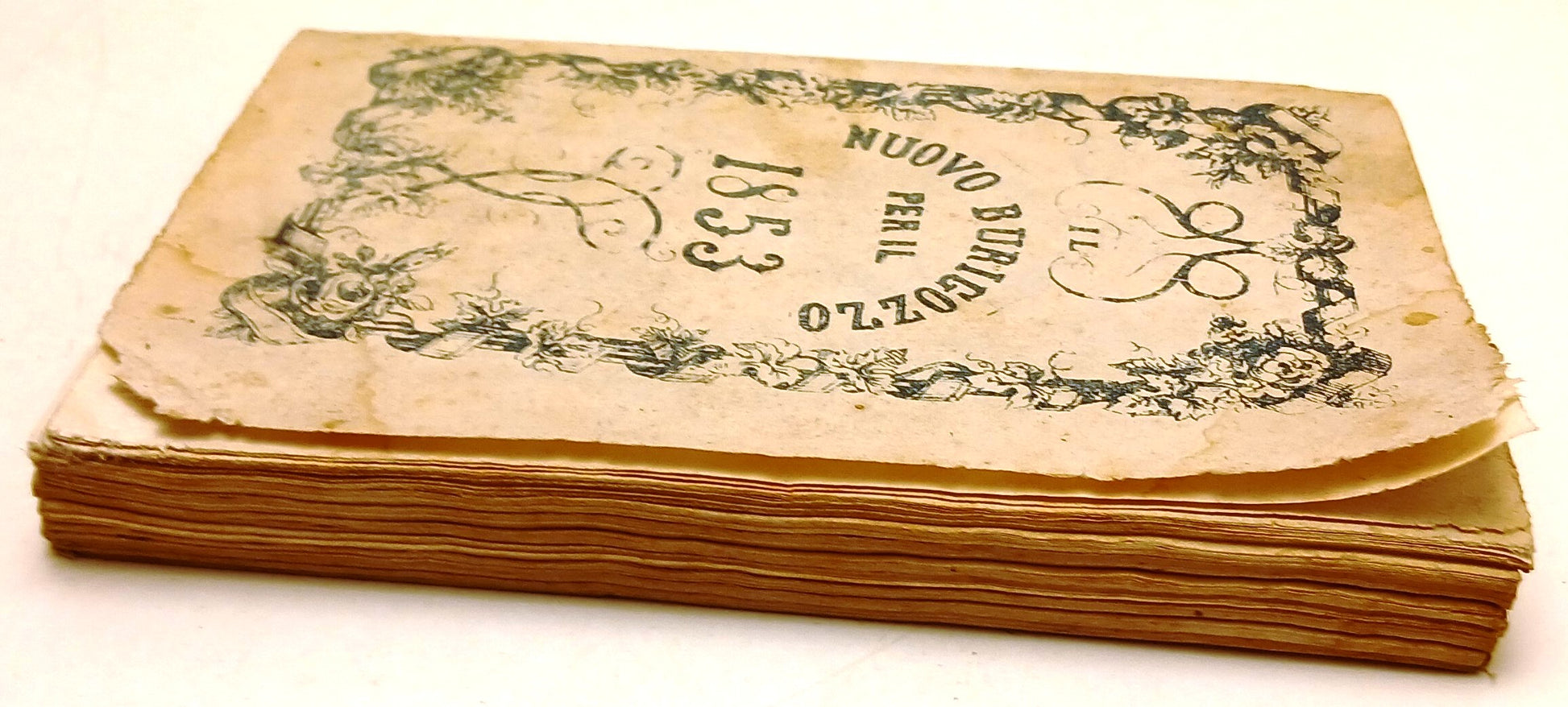 Il nuovo Burigozzo per il 1853 Almanacco del ricco e povero - Vallardi - ZFS112