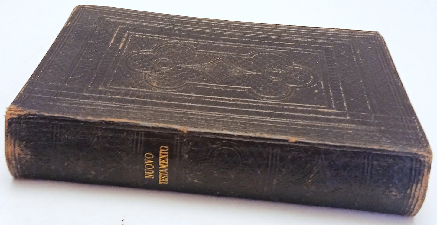 Il Nuovo Testamento - Giovanni Diodati- Societa' Biblica Britannica- 1866- LCH25