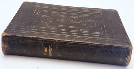 Il Nuovo Testamento - Giovanni Diodati- Societa' Biblica Britannica- 1866- LCH25