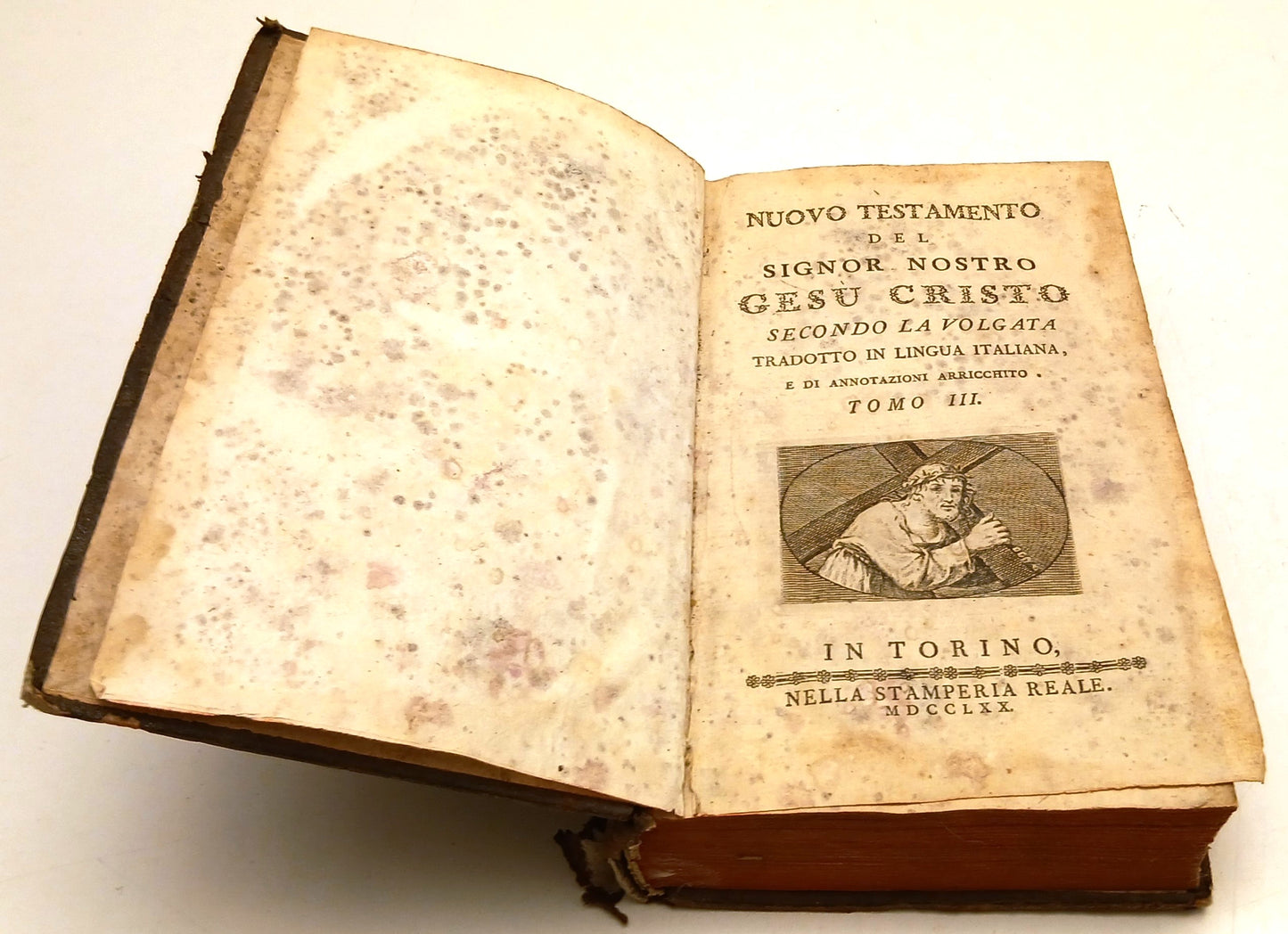 Nuovo Testamento Signor Nostro Gesu' Cristo Atti degli Apostoli - 1770 - XFS81