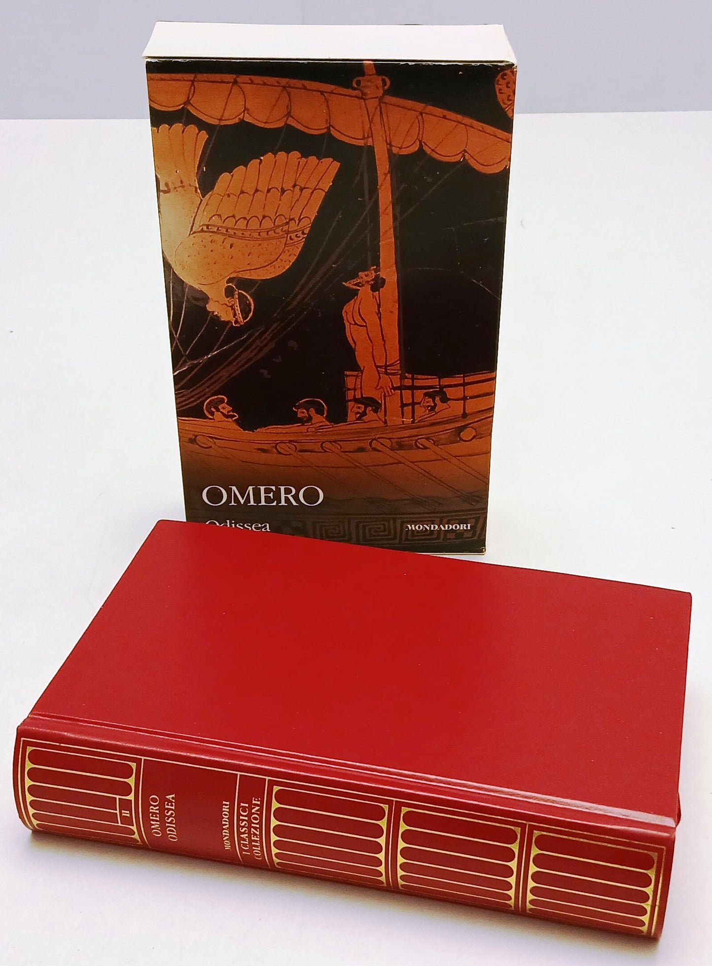 LN- ODISSEA - OMERO - MONDADORI TV SEC- CLASSICI COLLEZIONE GRECI LATINI- C- XFS