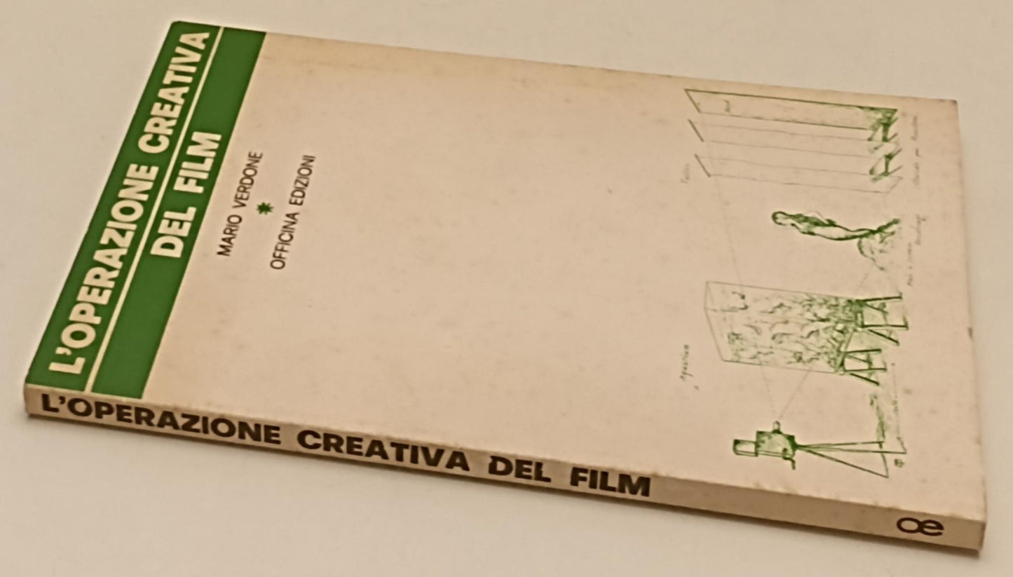 LW- L'OPERAZIONE CREATIVA DEL FILM - MARIO VERDONE - OFFICINA--- 1975- B- YFS325