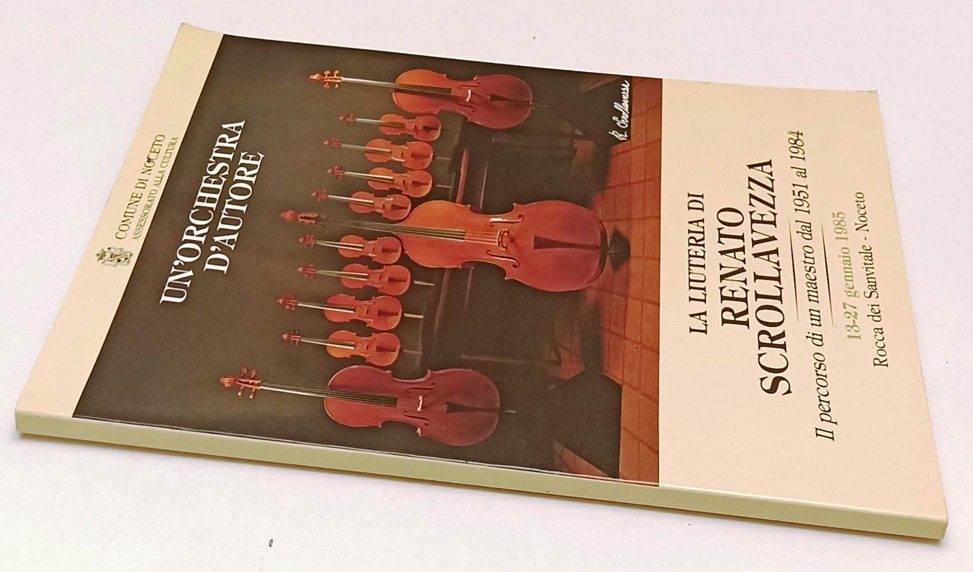 LT- UN'ORCHESTRA D'AUTORE LIUTERIA DI RENATO SCROLLAVEZZA- UCCELLI- 1985- YFS910