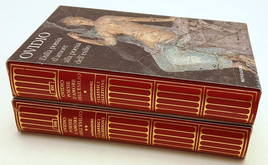 LN- POESIE D'AMORE E DELL'ESILIO 1/2- OVIDIO- MONDADORI CLASSICI PANORAMA- XFS