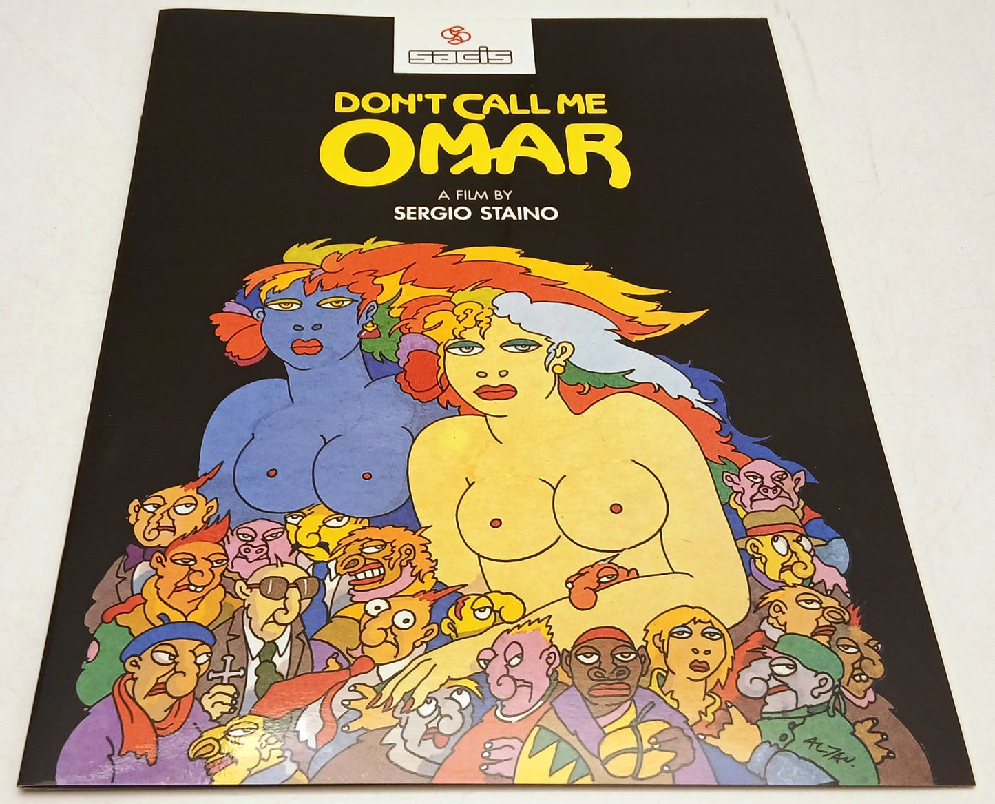 Cartella Stampa Film Don't Call me Omar di Sergio Staino - Ornella Muti- RVSa964