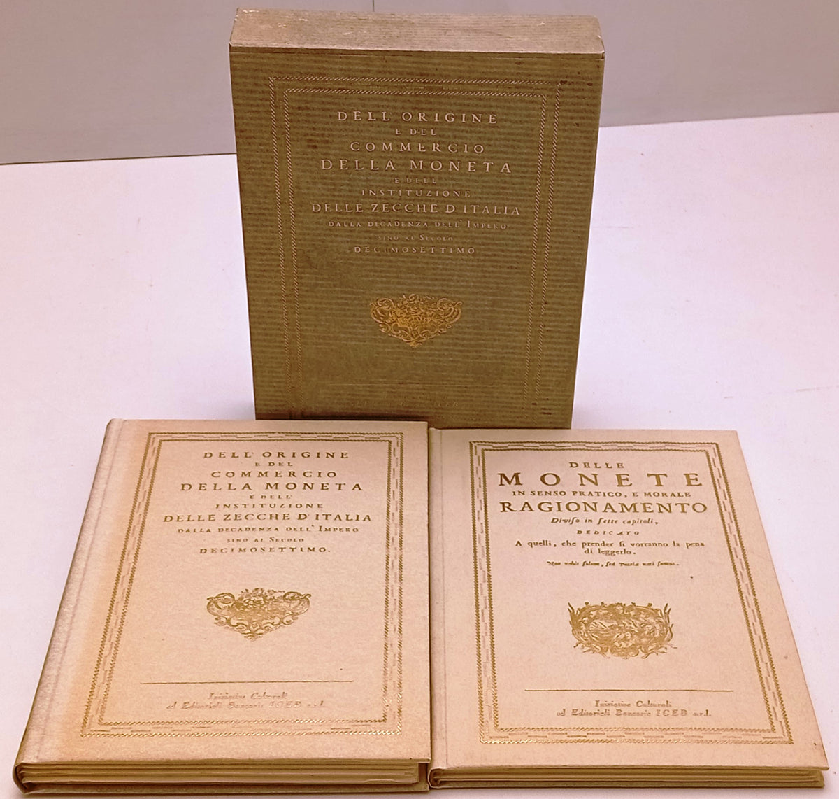 Delle monete in senso pratico Origine Commercio moneta- ICEB- anastatica- ZFS305