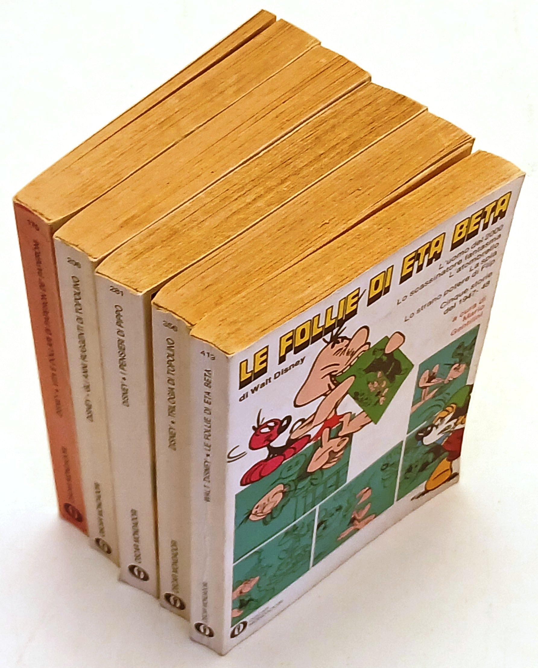 Lotto 5 Oscar Mondadori Disney Topolino Pippo Paperon de' Paperoni - 1a ed.- H26