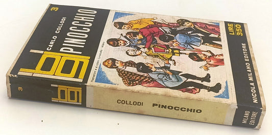 LB- PINOCCHIO ILLUSTRATO - CARLO COLLODI - NICOLA MILANO --- 1966 - B - XFS95